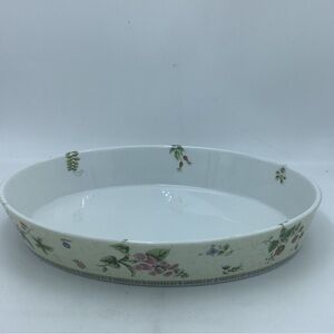 Vintage Wedgwood Fleur Oval Baking Dish